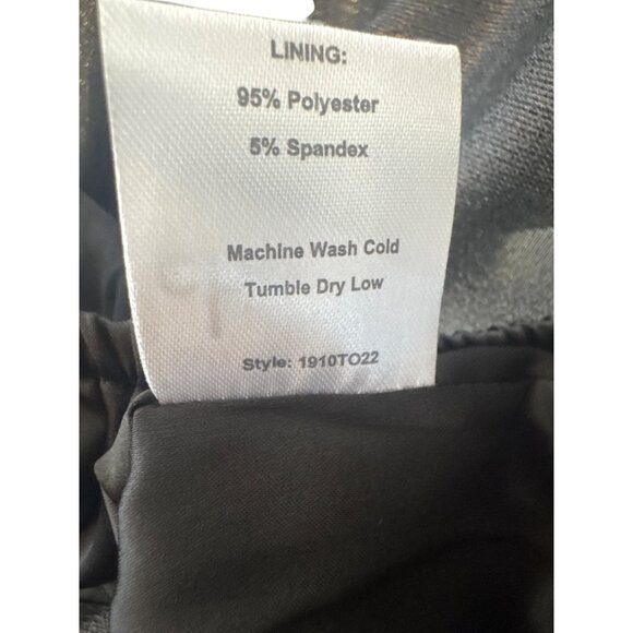 NWT Choosy Extra Small Off-Shoulder Ruffle Crop Top Polyester Spandex Blend - Picture 10 of 12